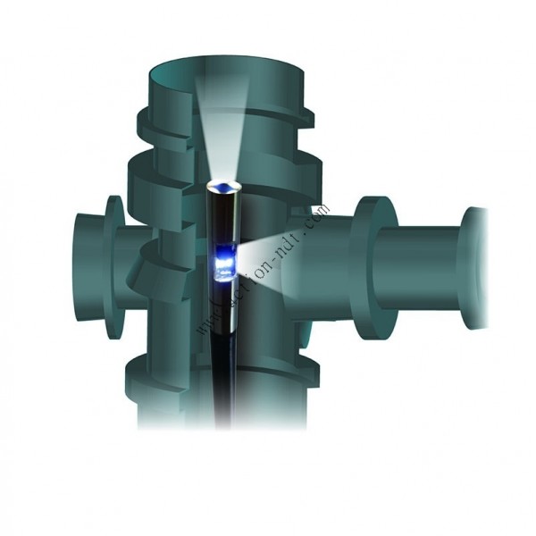 Caméras d'inspection vidéoscope TX101-D6100H - double caméras, sondes interchangeables et LED durable_0