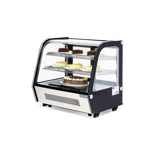 Cd229 - vitrine réfrigérée de comptoir - polar - h686 x l696 x p568 mm /120l - 230v/1.3 a_0