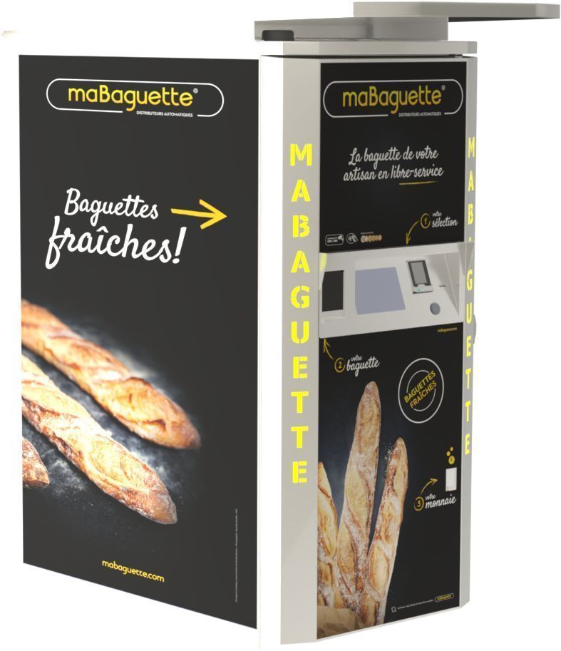 Distributeur automatique de baguettes de pain - grande capacité_1