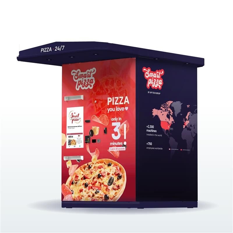 Distributeur automatique de pizzas JULIA - Débit horaire 12 à 15 pizzas -  Stockage 96 pizzas_0
