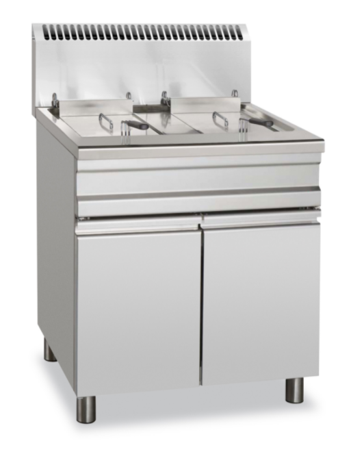 Friteuse professionnel gaz 2 cuve 14+14  lt - GF15+15S_0