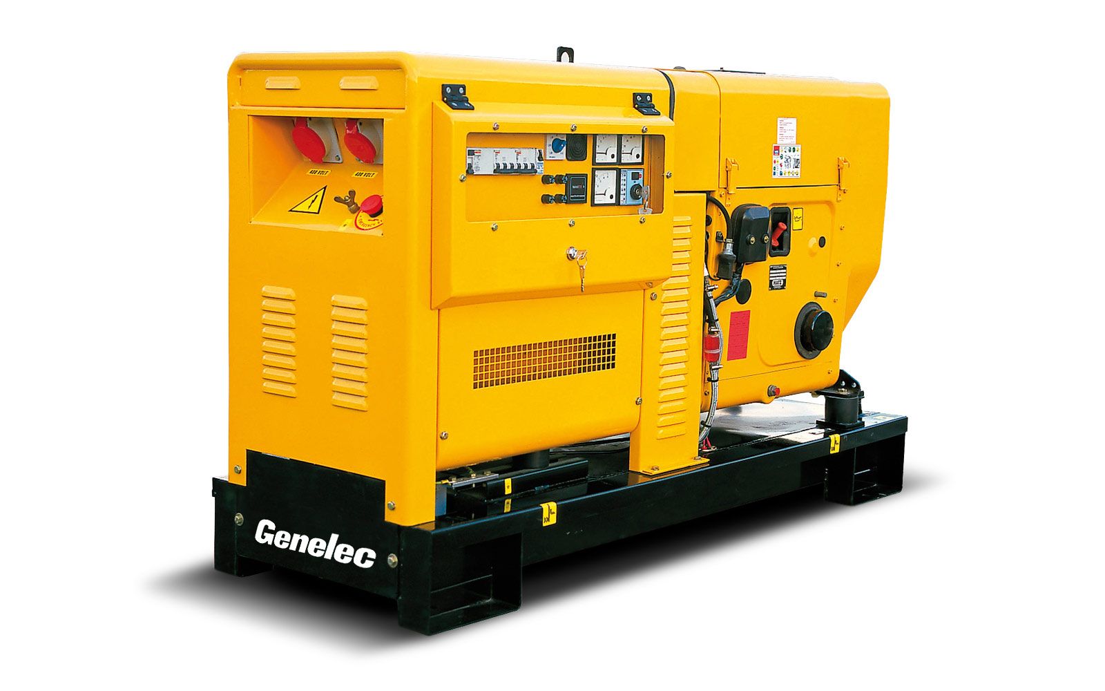 Gza1-35c T6 - Groupe électrogène industriel Genelec - Diesel - Puissance nominale 33kW PRP, 37kW Standby_0