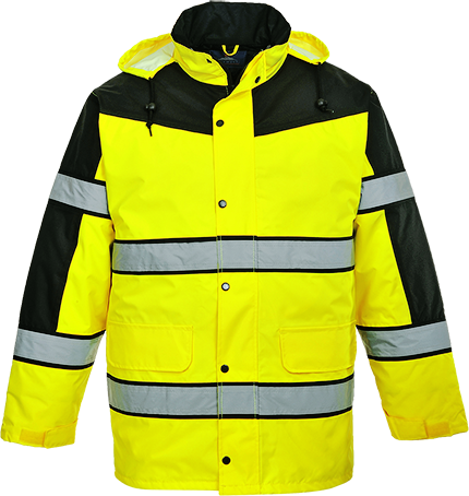 Parka hivis bicolore jaune s462, m_0