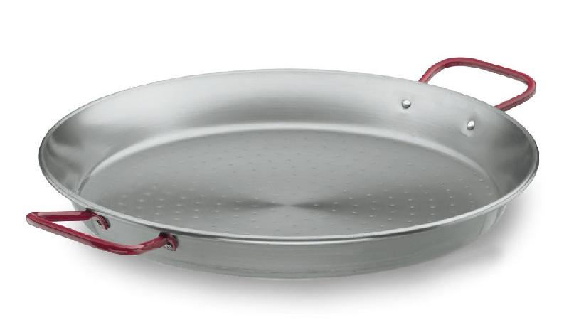 Plat à paëlla en acier professionnel : Diamètre cm - 130 cm_0