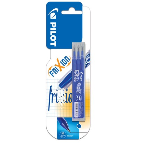 RECHARGE ENCRE FRIXION BALL & CLICKER BLEUE (VENDU PAR 3)