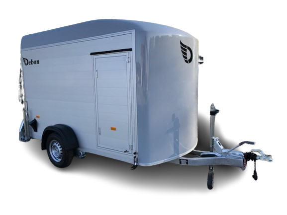Remorque fourgon - Aluminium - 3,00 x 1,55 x 1,90 m - 1300 kg - Debon Roadster 300_0