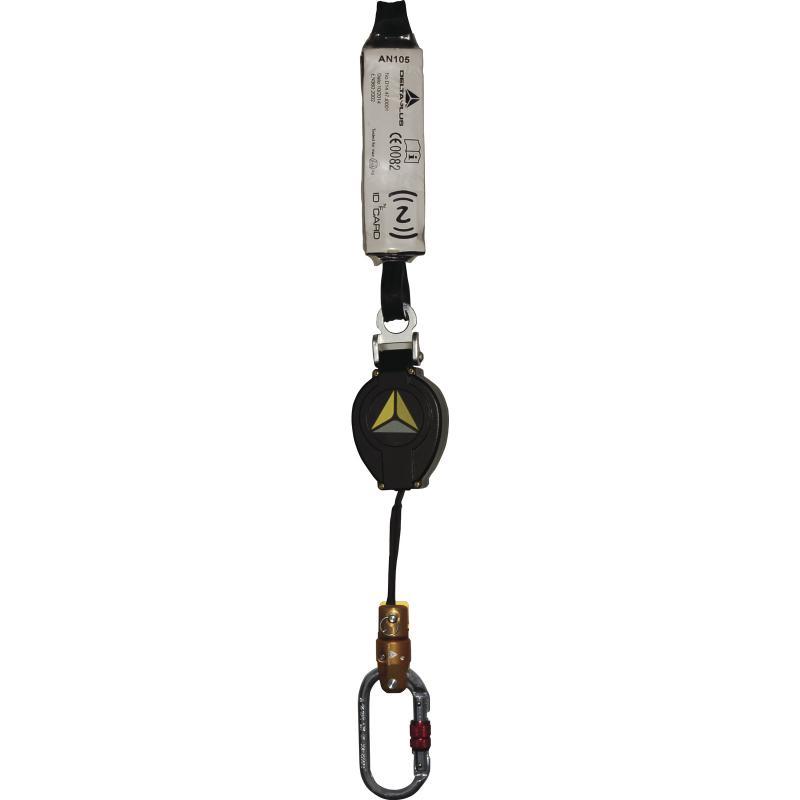 Système antichute - Fixbloc AN105 avec sangle polyester/Aramide Kevlar® et système de blocage à inertie_0