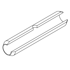 Tube en graphite universel sans revêtement (10) - Shimadzu - cône 60° avec promotion étalon AA_0