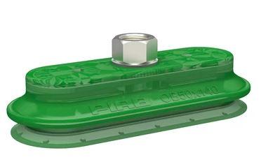 Ventouse ovale OB50x140P en polyuréthane DURAFLEX® 60 - 3/8