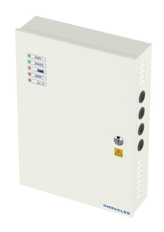 Alimentation secourue 24v dc 5a + relais défaut - HERACLES - pca-alim2405s2 - 760577_0