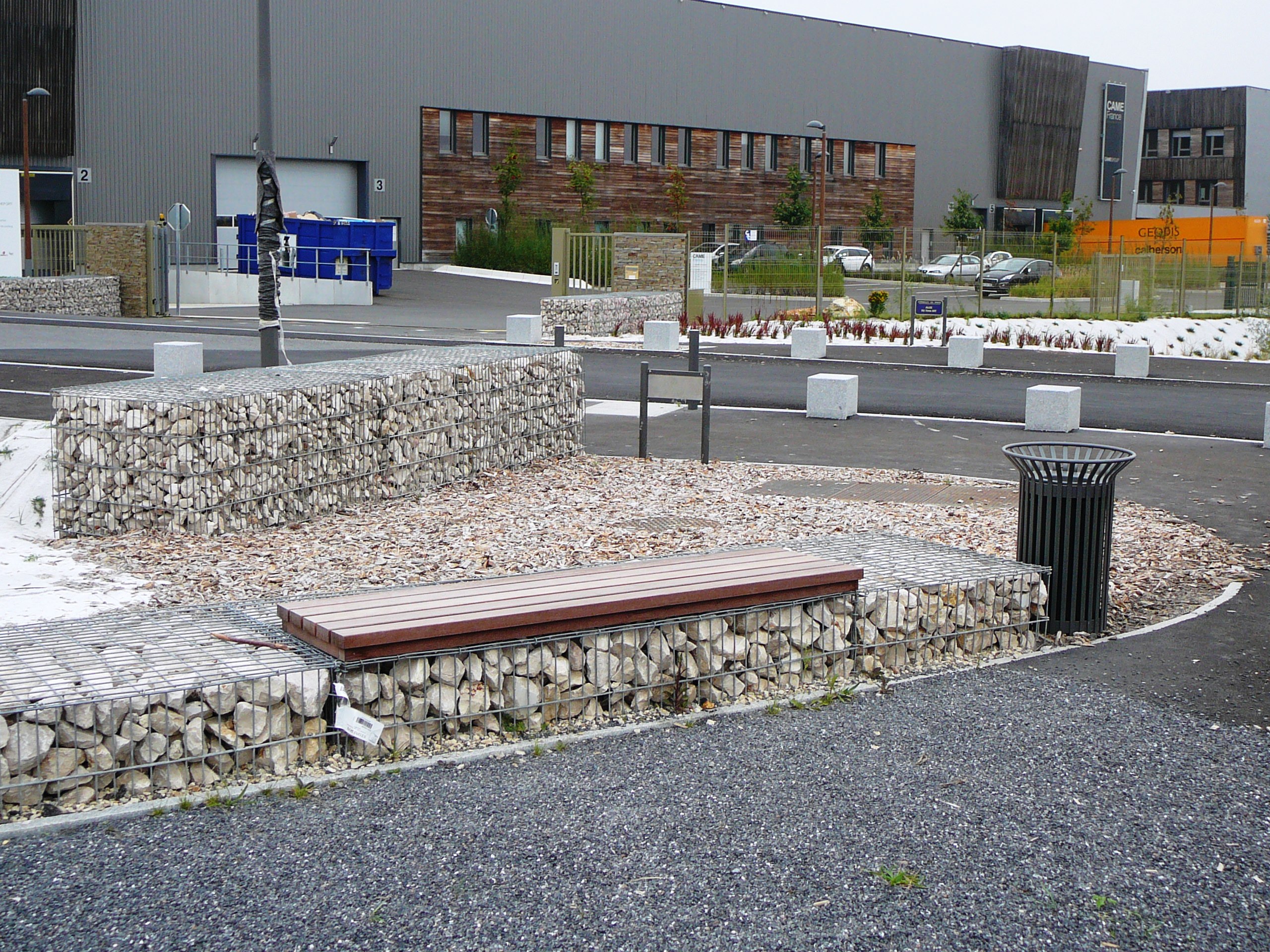 Banc en Gabion Stonebox_0