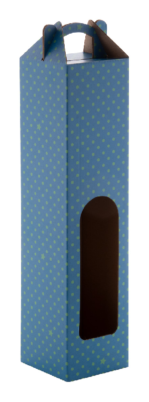 Boîte à vin en carton ondulé - impression quadri sur mesure avec poignée - 0,75L_0