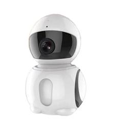 Camera IP HD 1080P Vision Nocturne Détection Mouvement WiFi Sécurisée YONIS - blanc 3615616959412_0
