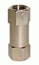 Clapets anti-retour C-MATIC - laiton nickelé - basse pression - MV23_0