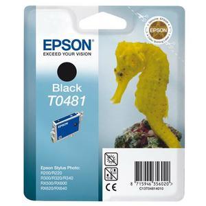 Epson cartouche jet d'encre quickdry noir ''hippocampe'' (t0481) - c13t04814010_0