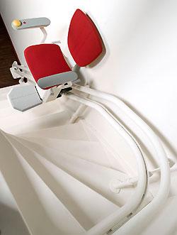 Fauteuil monte-escalier Rubis - double rail stable - 130 kg - moteur 300W_0