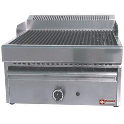 Grill-vapeur gaz avec grille de cuisson en fonte - Top - GV641 - Grille amovible 330x470 mm_0