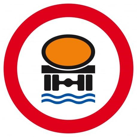 Interdit  transport prod. Polluants les eaux d.300mm TALIAPLAST | 622286_0