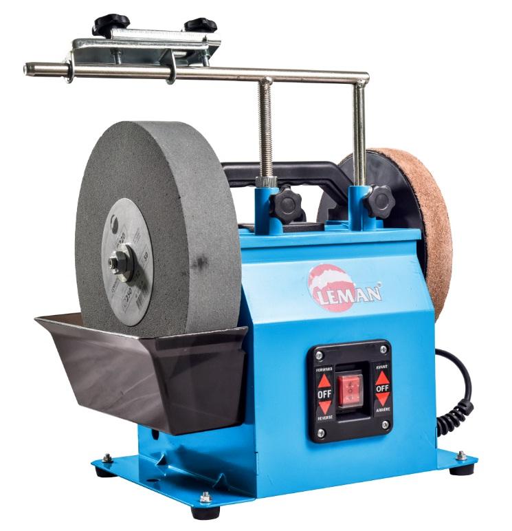 Meule Vitrifiée Blanche à Eau – Ø150 Mm, Alésage 32 Mm, épaisseur 25 Mm, Grain 60 – Pour Affûtage Aciers Rapides
