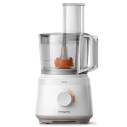 Philips Hr7320/00 - Robot Daily - 700 W - Bol 1,5l - 19 Fonctions -disque 2-en-1 En Inox - 2 Vitesses+pulse - Blanc - HR7320.00_0