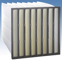 Préfiltration Poche - Média G3 à F9 cousu, collé ou thermo-soudé - Cadre métal ou plastique pour cabine de peinture_0