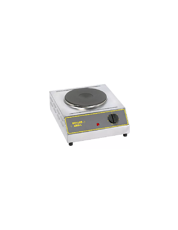 Réchaud 1 feu électrique - 2Kw - Plaque 23 cm - Acier inoxydable - REE2_0