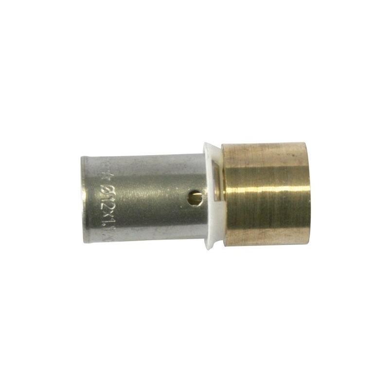 Raccord Droit Compression PER 16 Mm – Femelle 20/27 (3/4”), Installation Facile Sans Outil, Pour Chauffage Et Sanitaire