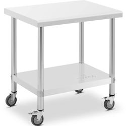 Wheeled work bench - 60 x 80 cm - 135 kg load capacity - Royal Catering - multi-matériau 4062859128331_0