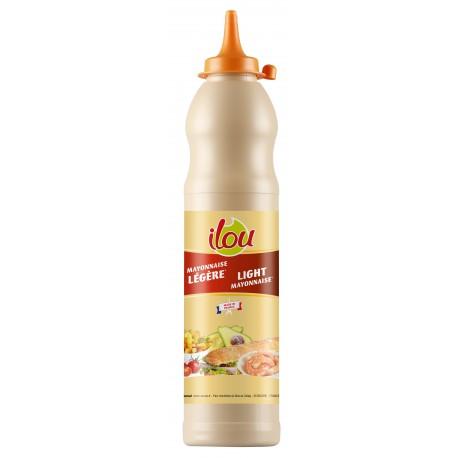 700015 - Mayonnaise légère Ilou - allégée en matières grasses - format Squeeze 900ml_0