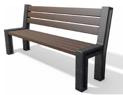 Banc puriste et moderne - HYDE PARK - Faible poids - Respecte l’environnement - Modulable - Design sobre et contemporain_0