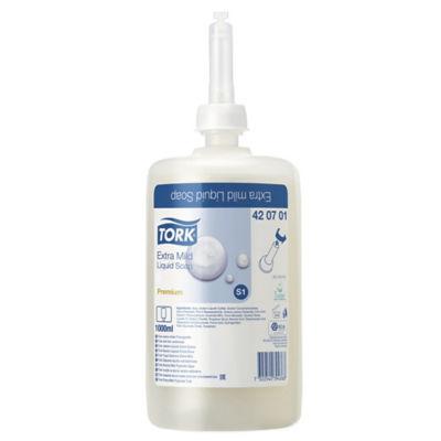 Cartouches savon extra doux Tork Premium 1 L, lot de 6_0