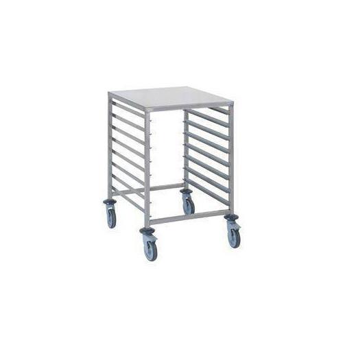 CHARIOT À GLISSIÈRES EN INOX TOURNUS - 8 NIVEAUX GN 2/1