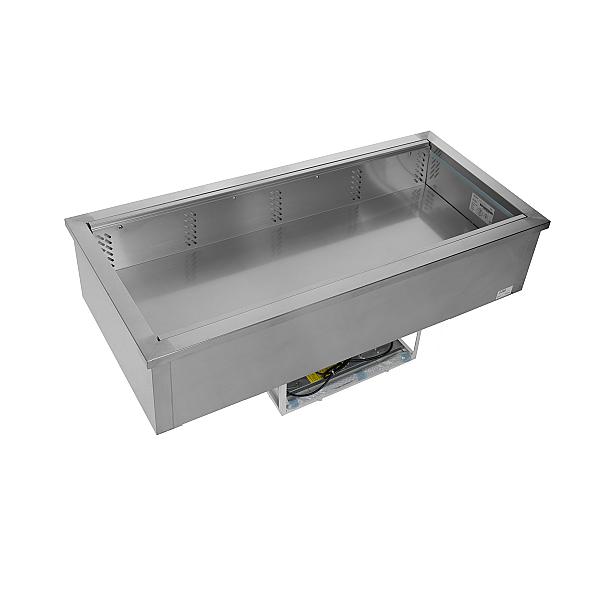 Cuve de refroidissement ventilé GN1/1 à encastrer - 1456 x 688 x 636 mm - 213 litres - Modèle CW4/V_0