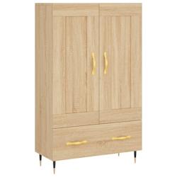 Helloshop26 - Buffet bahut commode armoire meuble de rangement organisateur cuisine salle de séjour salon haut sonoma 69,5 x 31 x 02_0034094 - 300021_0