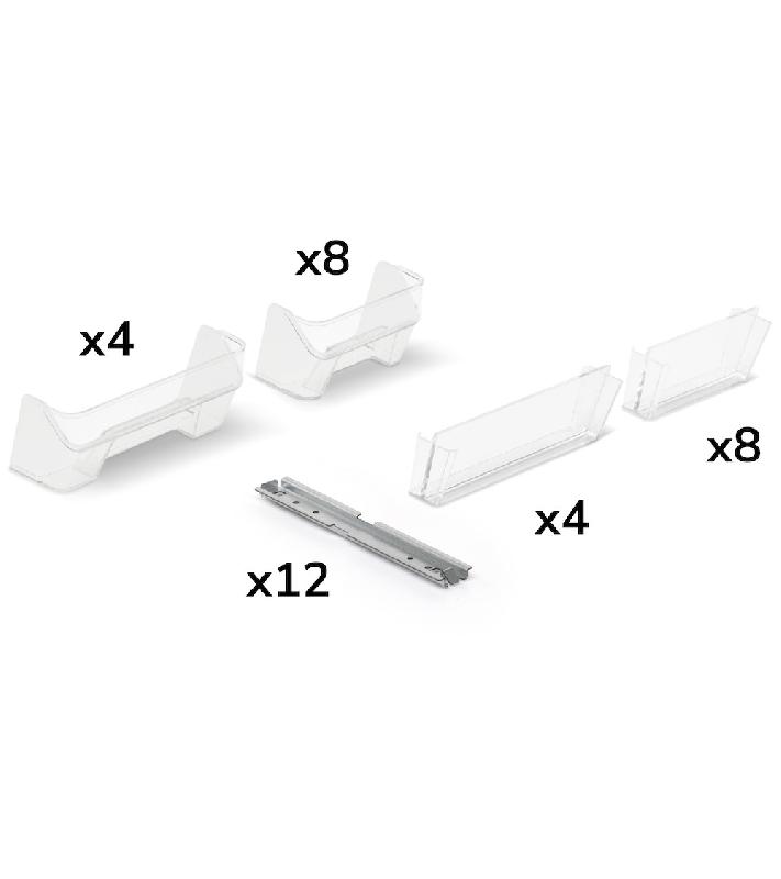 Kit 12 guides avec séparateurs + façades_0