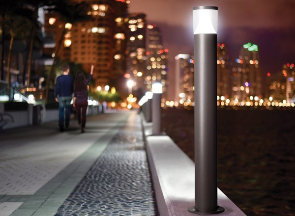 Luminaire d'éclairage public citrine / led / 9 w / 900 lm / en aluminium / hauteur conseillée 12 m_1