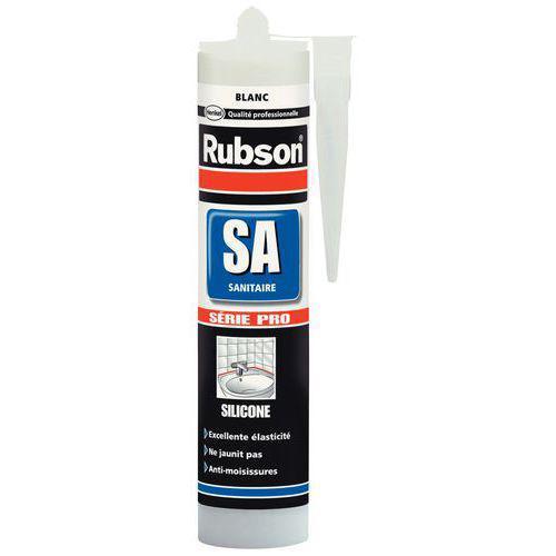 Mastic sanitaire silicone en phase aqueuse ST 5 blanc - 300ml