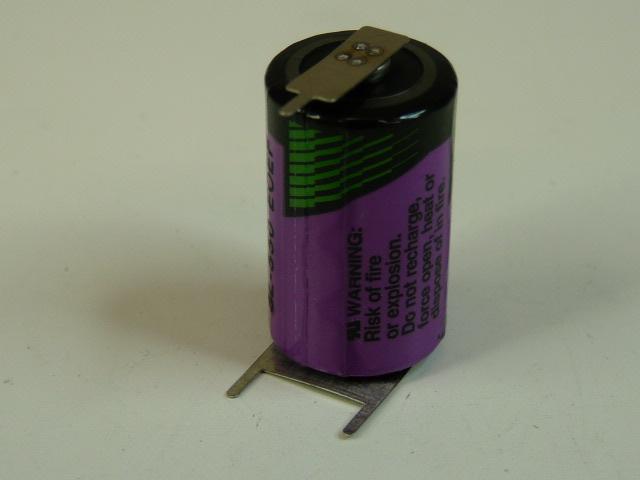 PILE LITHIUM SL-550/PT 1/2AA 3.6V 800MAH 3PFR_0