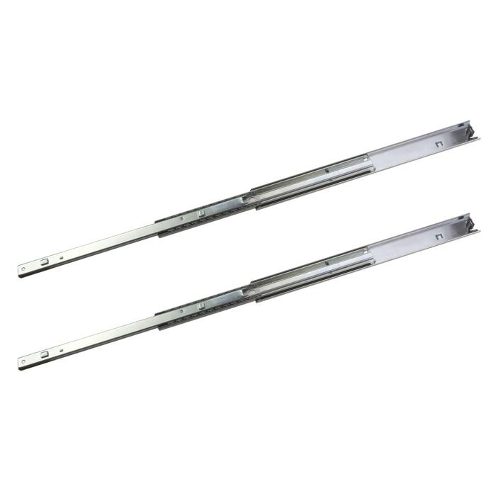 Rails glissière télescopique 2 pièces pour tiroir 350 mm_0