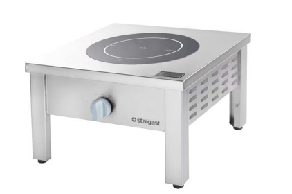 Réchaud à induction - Longueur 600 mm - Puissance 8 kW - 9 niveaux de puissance - Adapté aux grandes casseroles 50 à 100 L_0