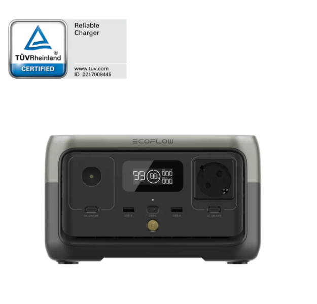 Station de charge portable 256Wh 12V 230V - EcoFlow River 2 Max - Générateur électrique compact et autonome_0