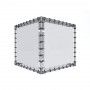 Structure de stand d'exposition - cube promotionnel 4 faces - Borney_0