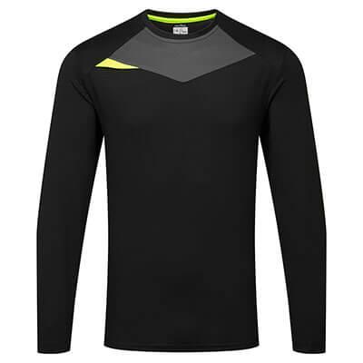 T-shirt manches longues - Noir - DX415 - Portwest_0