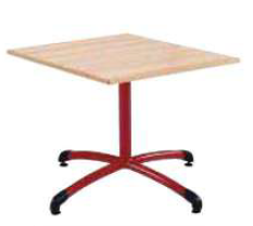 Table mange-debout Arcus - 70 x 70 cm - Finitions personnalisables - Norme NF EN 1729_0