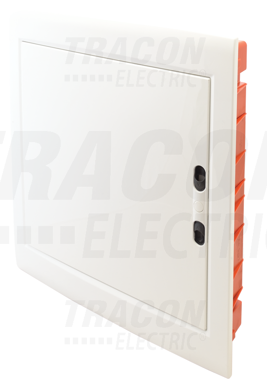 Tableau de distribution encastré - porte plane blanche - 2×18 (36) modules - IP40 - dimensions 480×440×90 mm_0