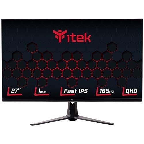 ITEK GGF - Écran 27'' FLAT Quad HD 2560x1440, Fast IPS, 165Hz, 1ms OD, HDMI, Haut-parleurs intégrés_0
