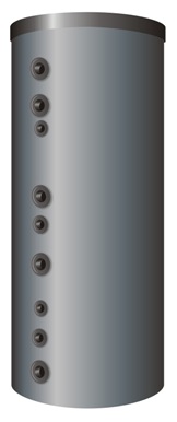 Ballon tampon NI-500 - 500L - Acier ST37.2 - Isolation mousse souple 100mm_0