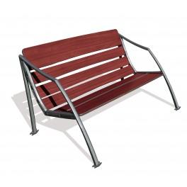 Banc Milan - détente avec assise relaxante et esthétique moderne - longueur 1500 mm_0