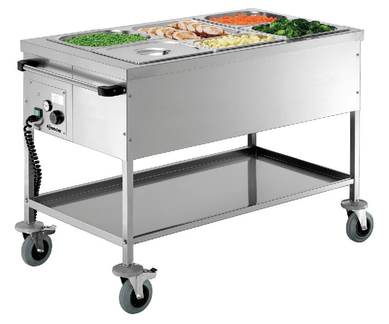 Chariot bain-marie, 3x1/1GN, tr._0