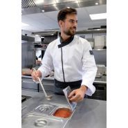 Classical cook - veste de cuisine - lafont - coloris blanc/charcoal_0